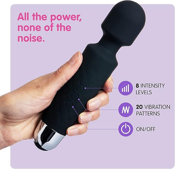Wand Massager, Perfect Fun for Girls | Waterproof, Rechargeable